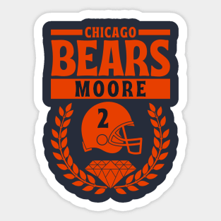 Chicago Bears Moore 2 American Football Sticker